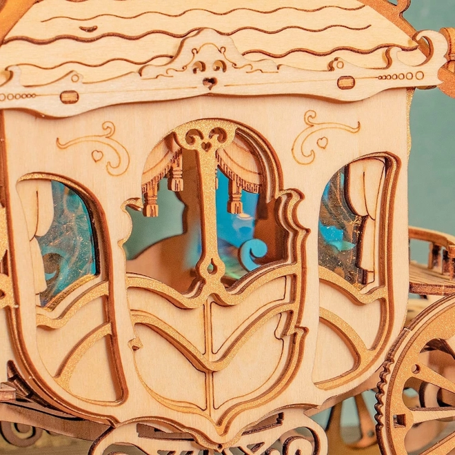 Wooden 3D Puzzle Historical Carriage