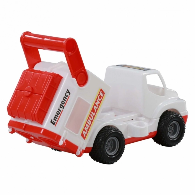 White Ambulance Toy Truck