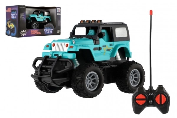 Remote Control Blue Off-Road Car