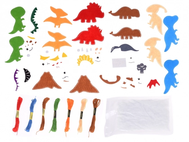 Dinosaur DIY Sewing Set