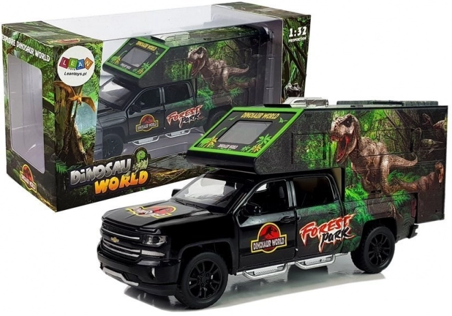 Dinosaur Adventure Camper Black