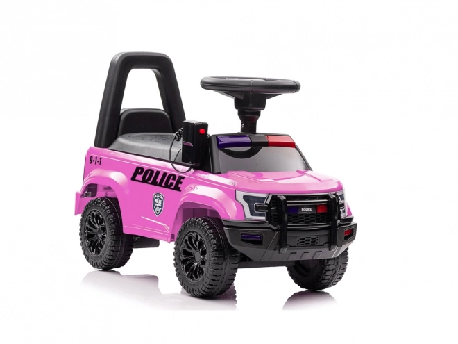 Push Ride-On with Megaphone Pink