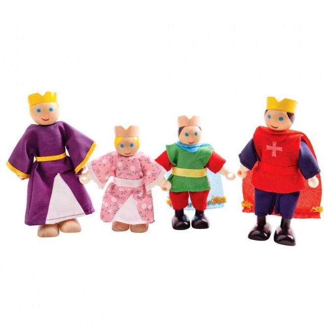 Wooden Figures Royal Family Set