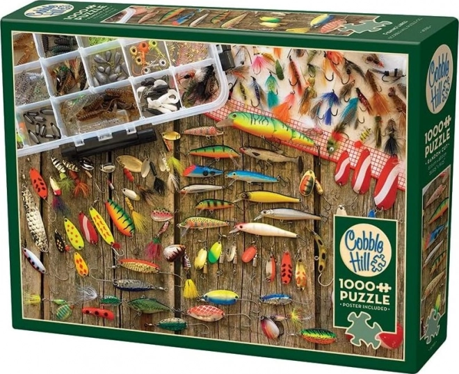 Cobble Hill Fishing Lures Puzzle 1000 Pieces