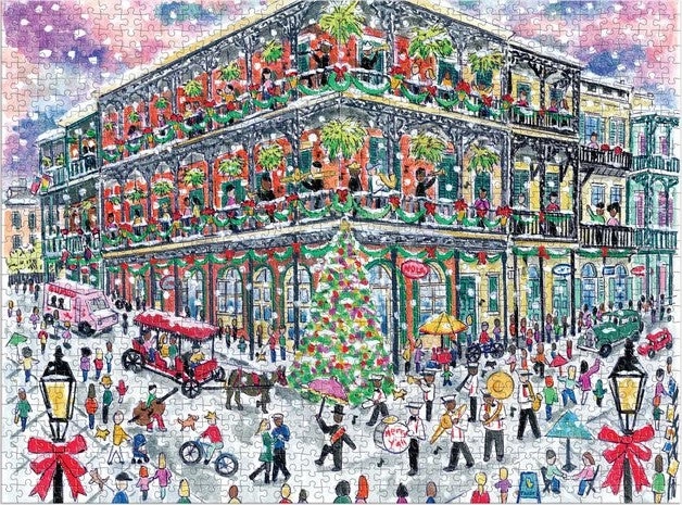 Christmas in New Orleans Puzzle 1000 Pieces