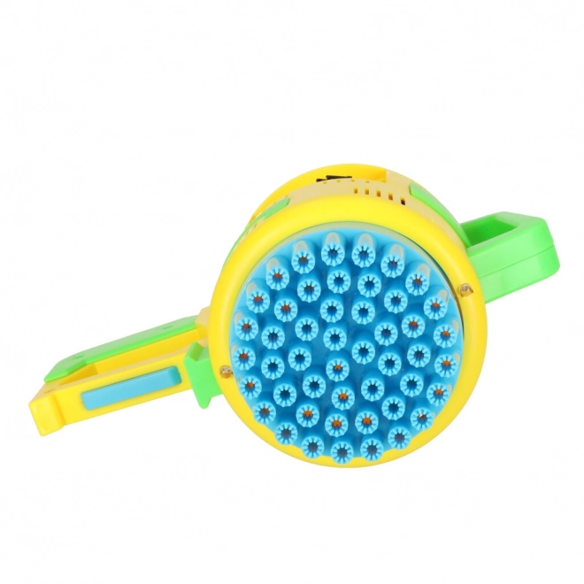 Automatic Bubble Blower Gun with Lights - Yellow