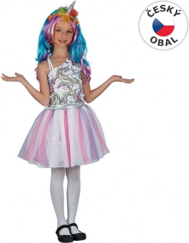 Carnival Unicorn Costume for Children 120-130 cm