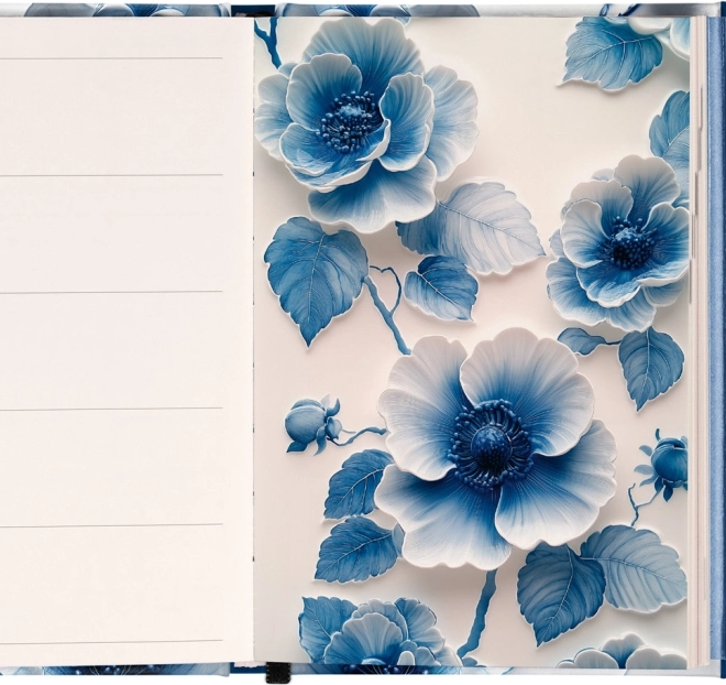 Notique Weekly Magnetic Diary Porcelain Flower 2026