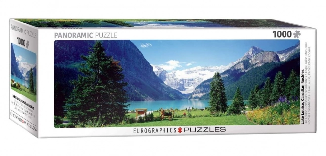 Eurographics Panoramic Puzzle Lake Louise Canadian Rockies