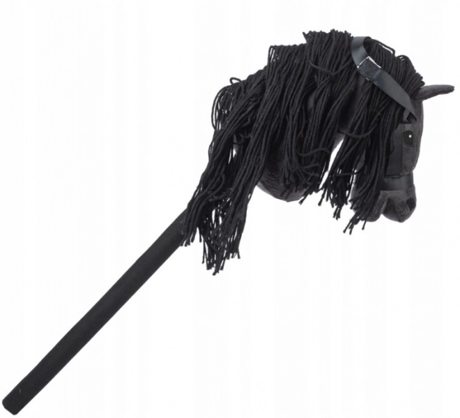 Black Horse Head Stick Toy with Sound