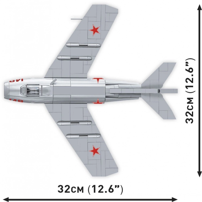 Mig-15 Jet Fighter Toy Blocks