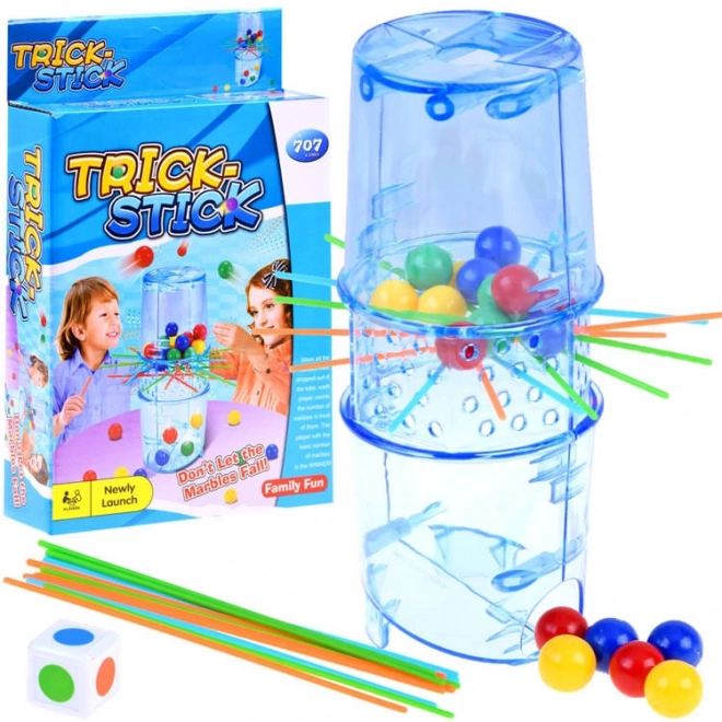 Fun Dexterity Game Trick Stick Falling Balls