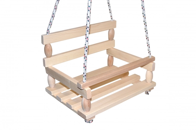 Wooden Natural Swing