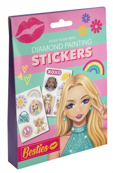 Diamond Painting Besties - Stickers