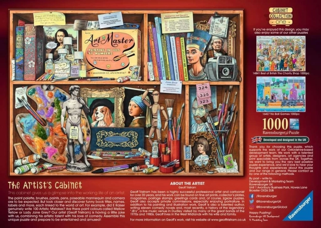 Artist's Wardrobe Puzzle 1000 Pieces