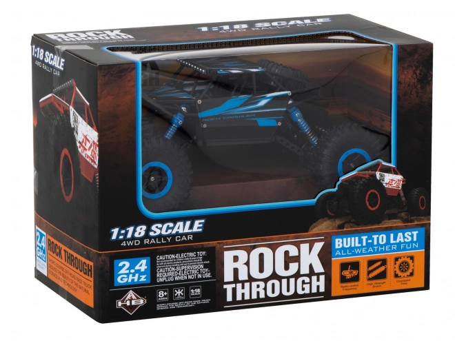 Fernsteuerwagen RC Rock Crawler – Blau