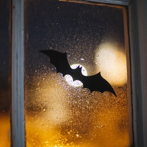 Halloween Bat Decoration Set