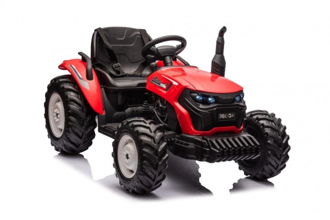 Red Electric Ride-On Tractor