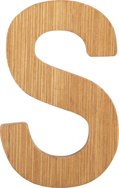 Bamboo Letter S