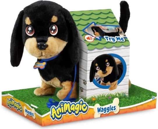 Interactive dog mascot AniMagic Waggles