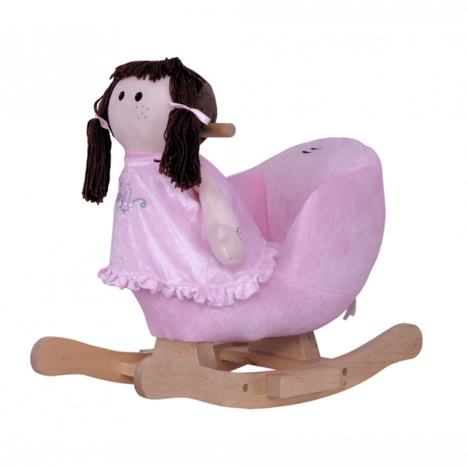 Rocking Toy Princess with Braids