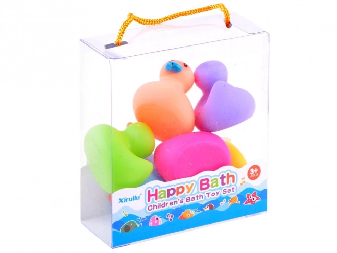 Colorful Rubber Bath Ducks