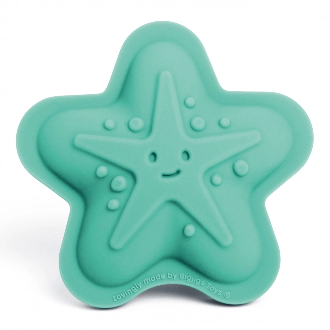 Bigjigs Toys Silicone Sand Molds Green