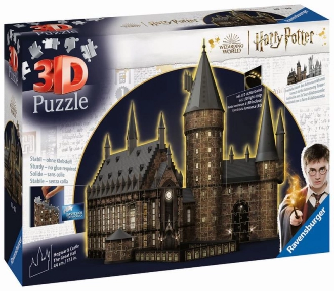 Hogwarts Castle Great Hall Night Edition Puzzle