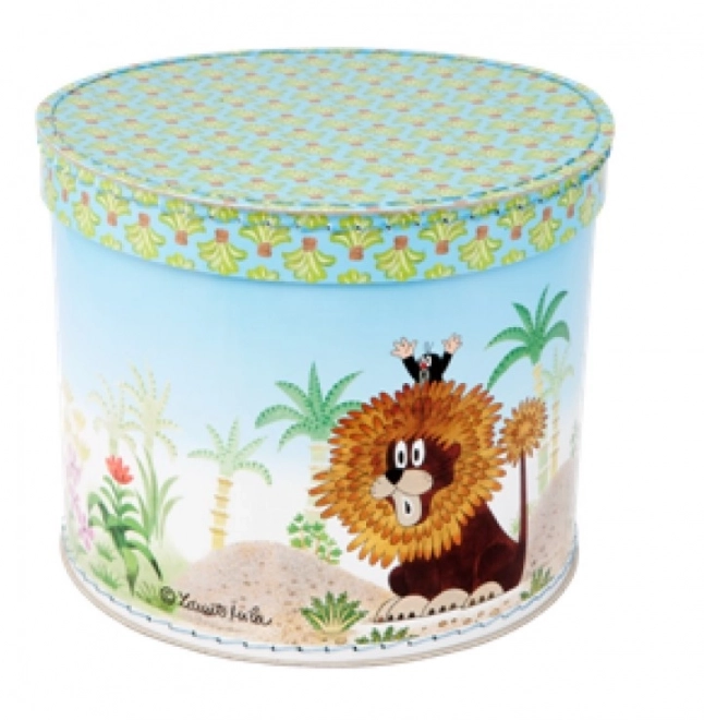 Round Box Krtek and Lion 25cm