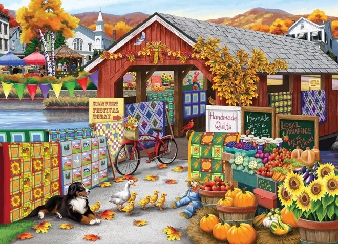 Cobble Hill Puzzle Harvest Festival 500 Pieces