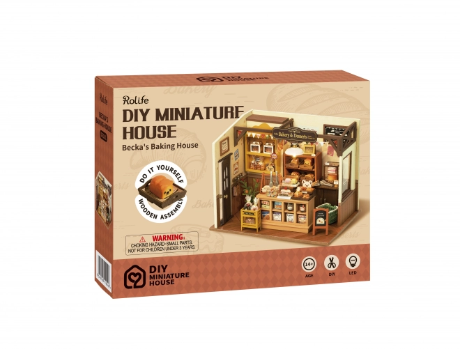 Miniature Dollhouse Bakery by RoboTime