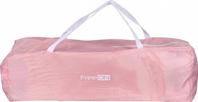 Freeon Travel Cot Love Bunny, Pink