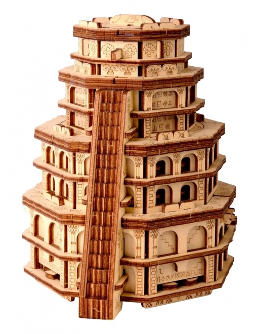 Quest Tower Wooden Puzzle by EscapeWelt