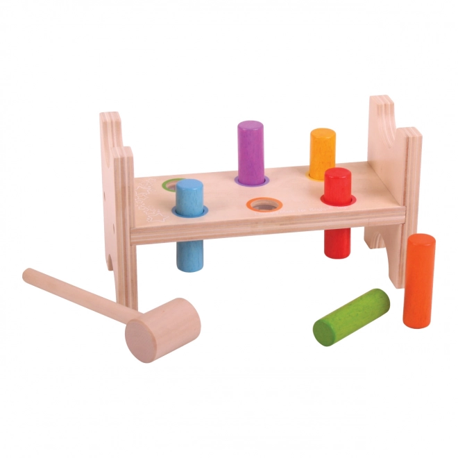 Bigjigs Baby Wooden Hammering Toy