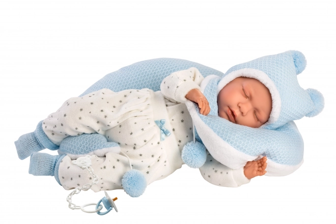 Newborn Baby Doll Outfit with Nursing Pillow