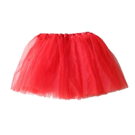 Red Tutu Ballet Costume Skirt