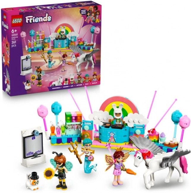 LEGO Friends Impreza kostiumowa z jednorożcem i wróżką