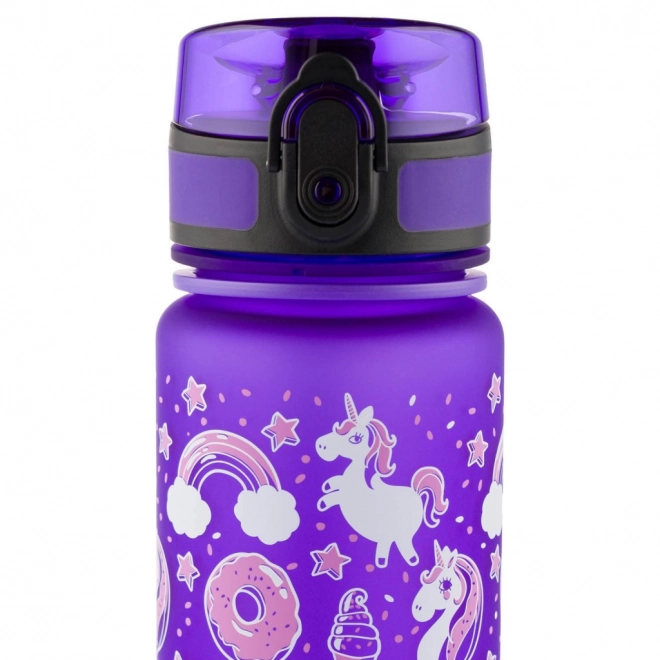 Baagl Tritan Unicorn Water Bottle, 500 ml