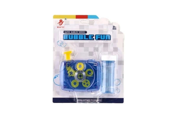 Mechanical Bubble Camera with Solution