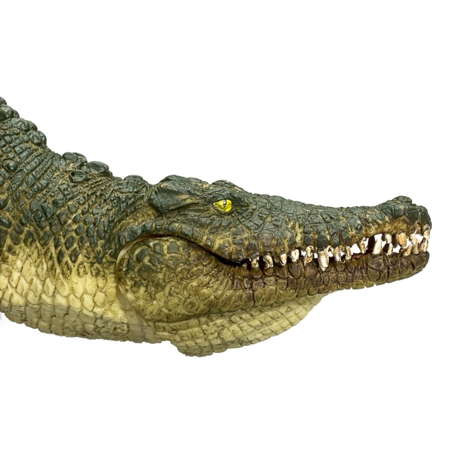 Mojo crocodile with movable jaw