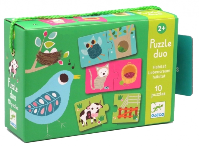 Animal Homes Puzzle Set