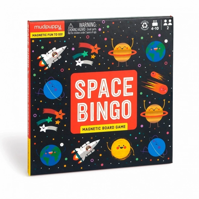 Mudpuppy magnetická hra Vesmírné bingo