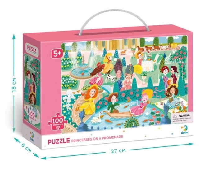 Princess Promenade Puzzle 100 Pieces