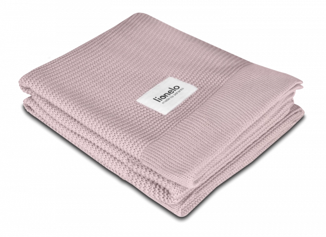 Soft Bamboo Blanket Blue – Pink