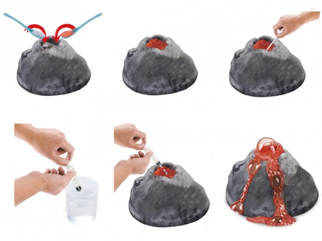 Volcano and Dinosaur Excavation Educational Kit