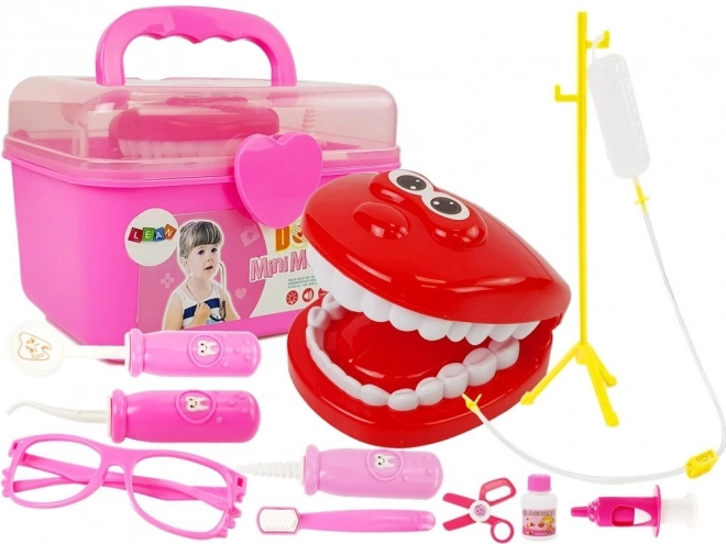 Children's Dentist Play Set with Stand and Dental Tools