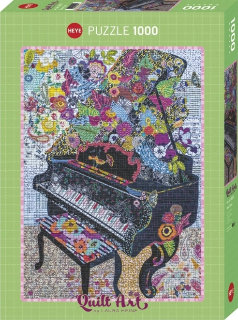 Heye Puzzle Quilt Art: Piano 1000 Pieces