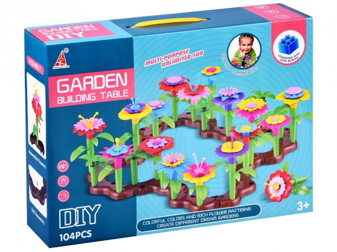 Creative Construction Flower Garden Set