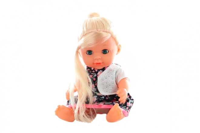 Sound and Crying Baby Doll with Accessories