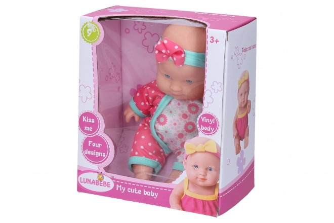 Baby Doll with Bow 22cm